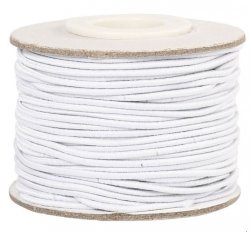 Elastiskt Snöre tjocklek 1 mm, L 25 m
