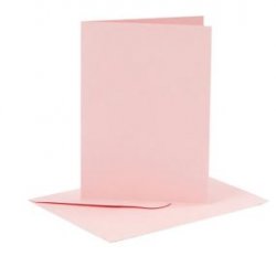 Kort och kuvert, Rosa
