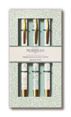 3 Pen Set, William Morris