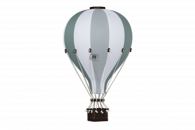 Super Ballon, Luftballong Medium vit/mint/grön