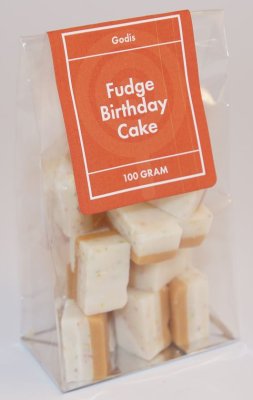 Fudge Birthday cake
