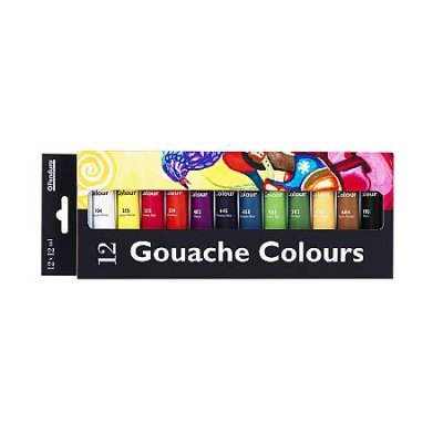 Gouache Colours 12 st